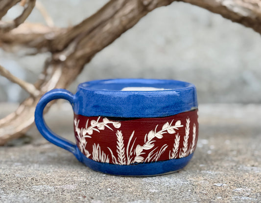 Branches in the Blue Mug
