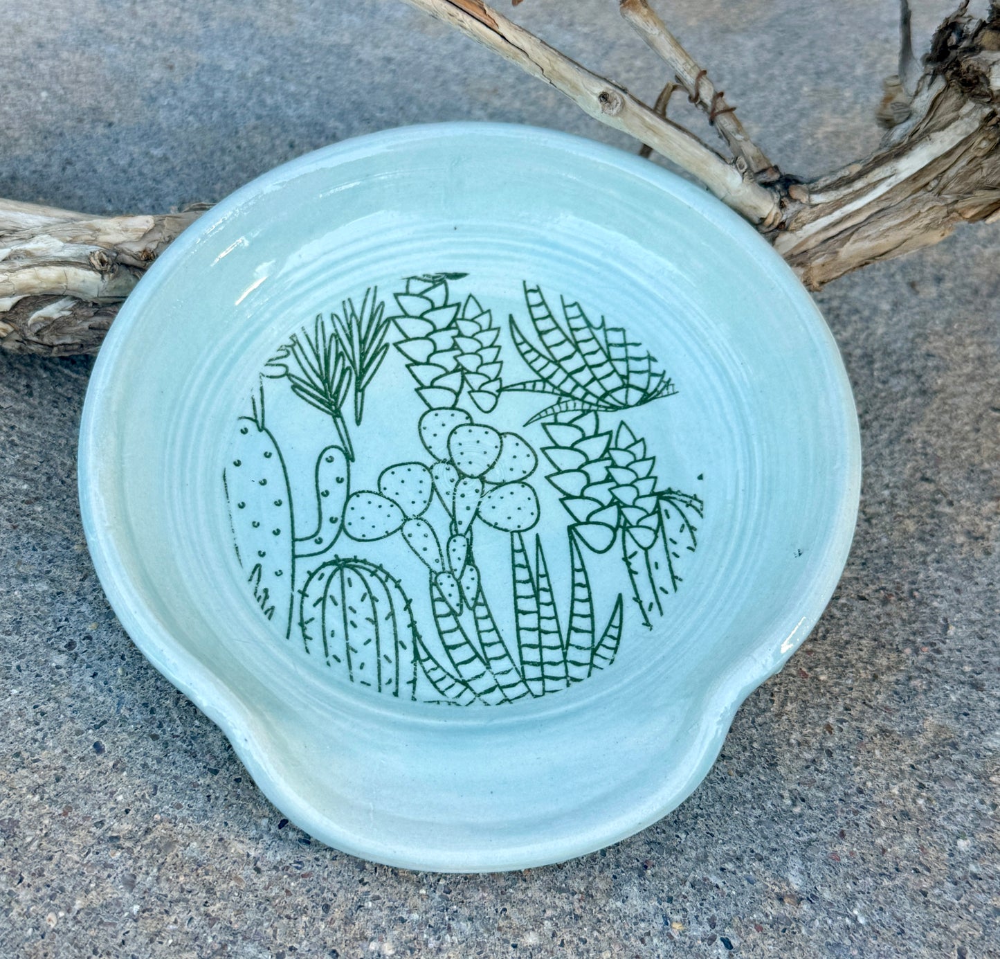 Cactus Time Spoonrest