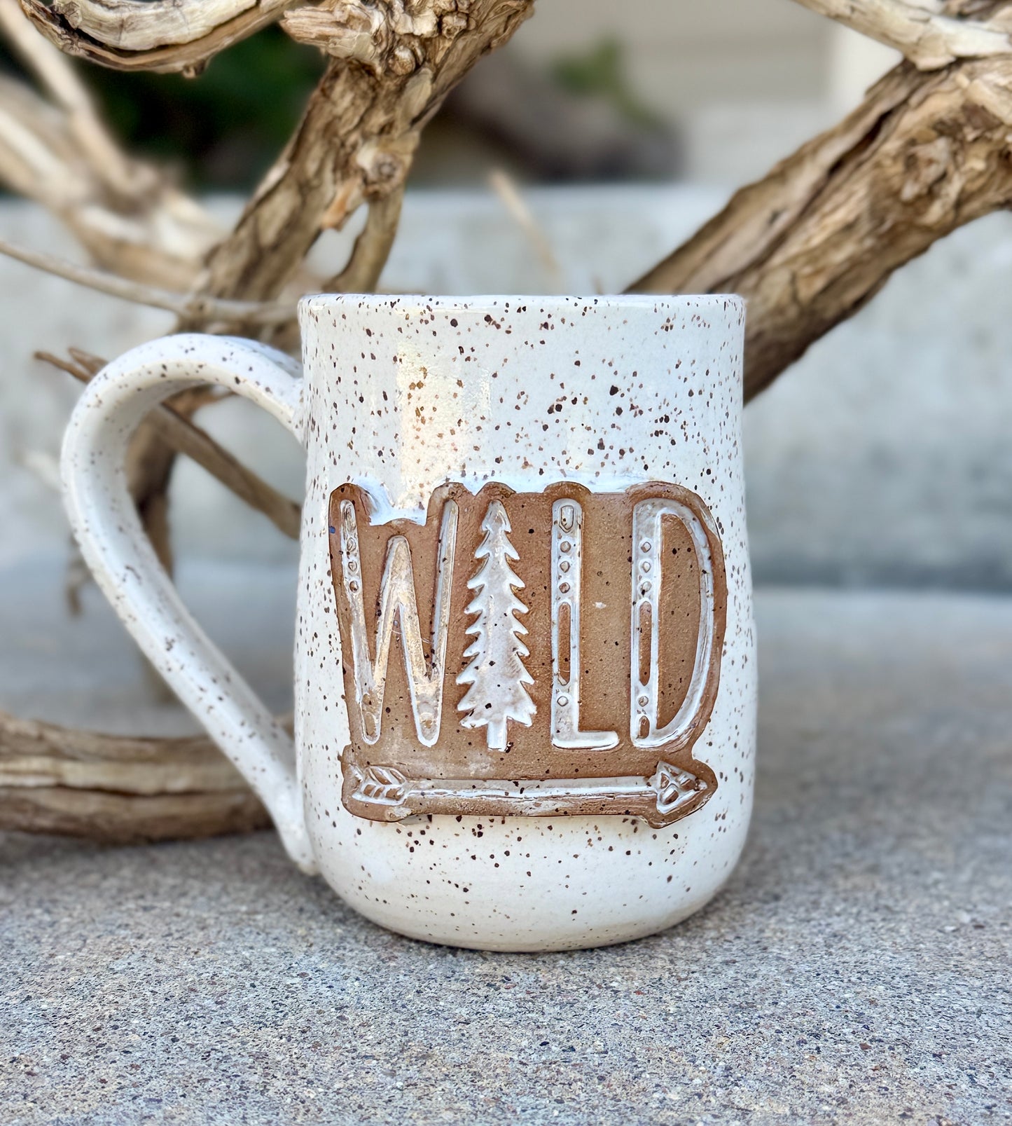 Wild Wonderful Mug - White Speckled