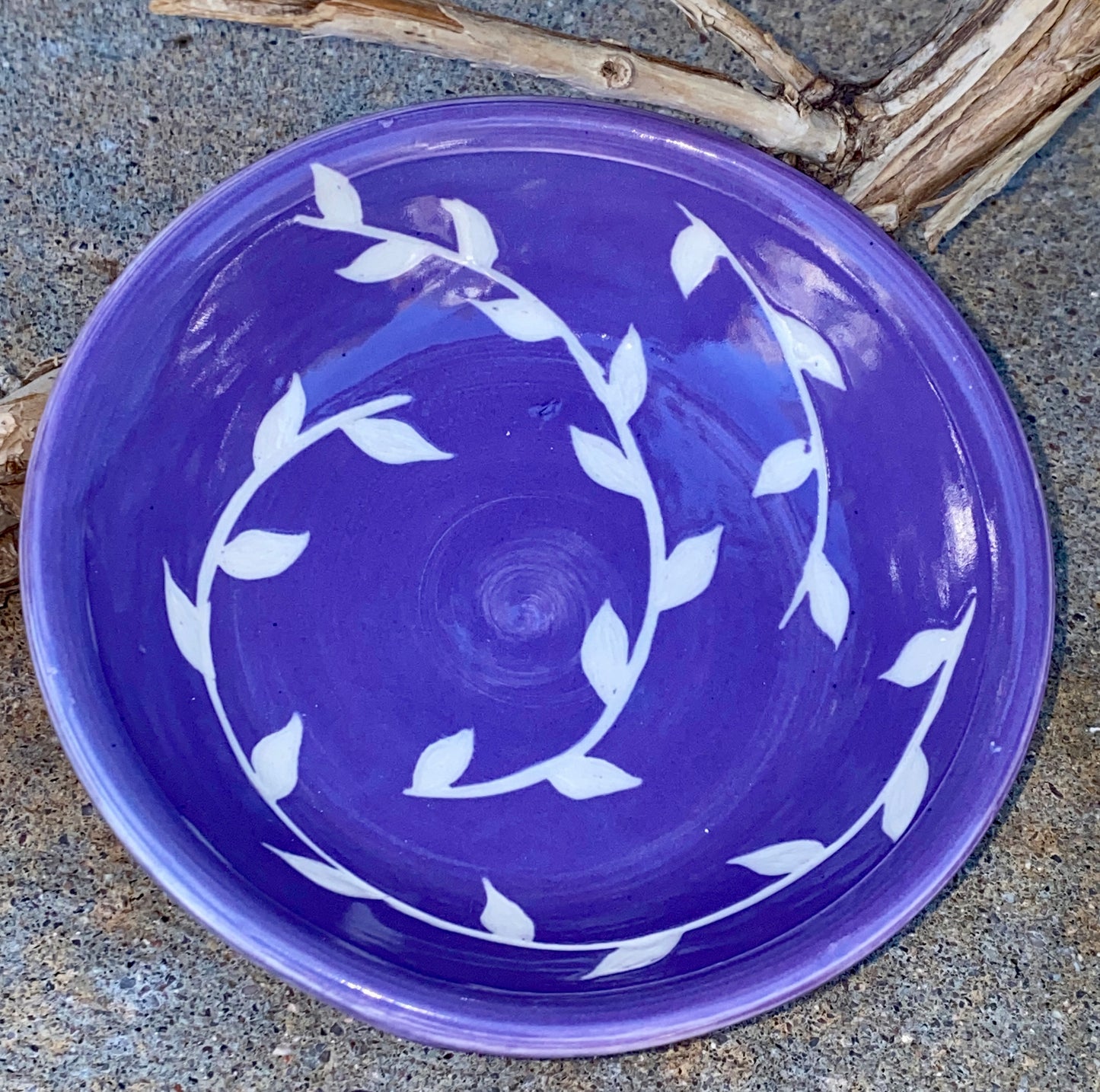 Violet Vines Mini Dish