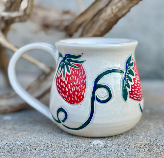 Sun-Ripened Strawberry Mug 1