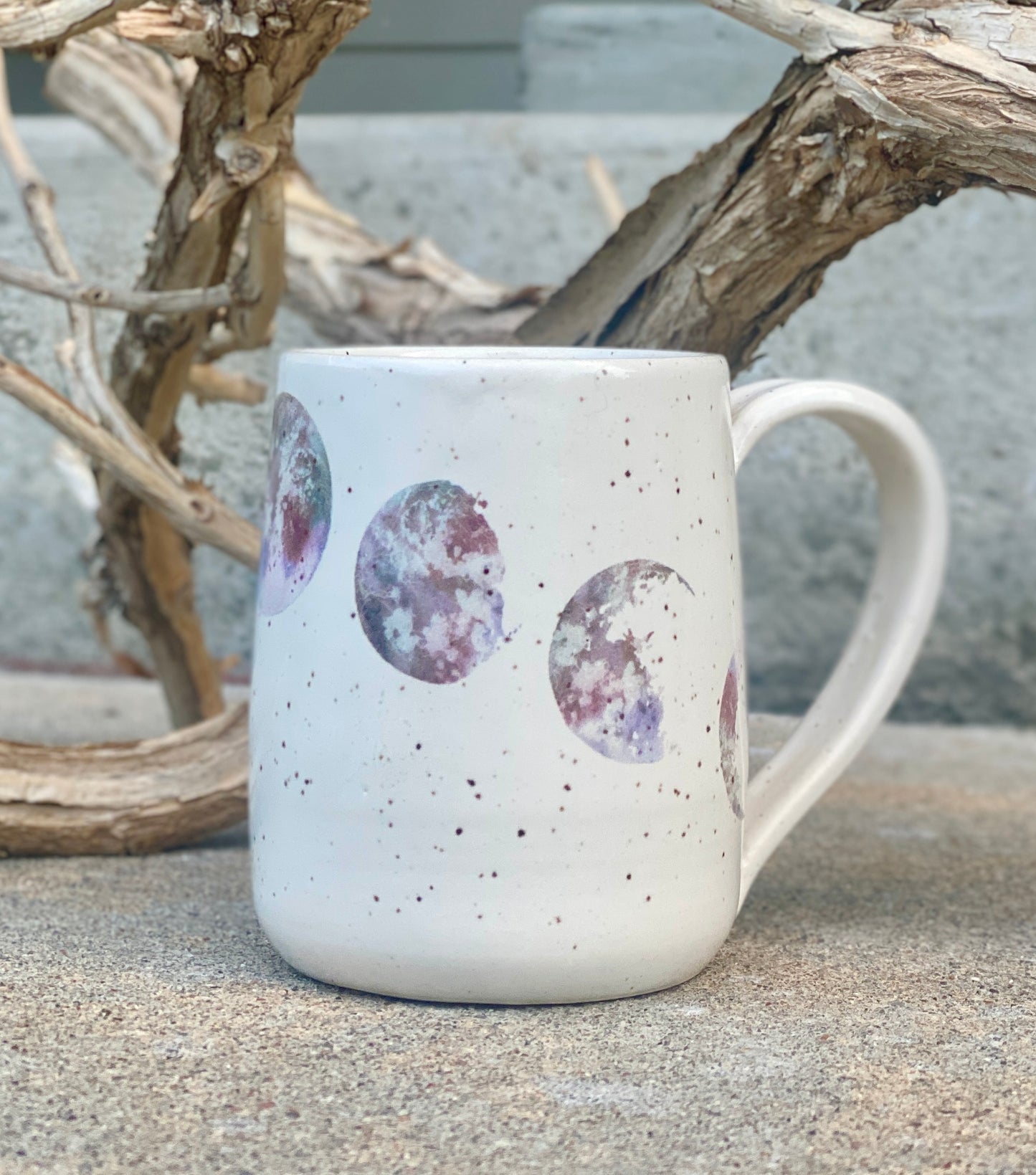 Pink Moon Phases Mug