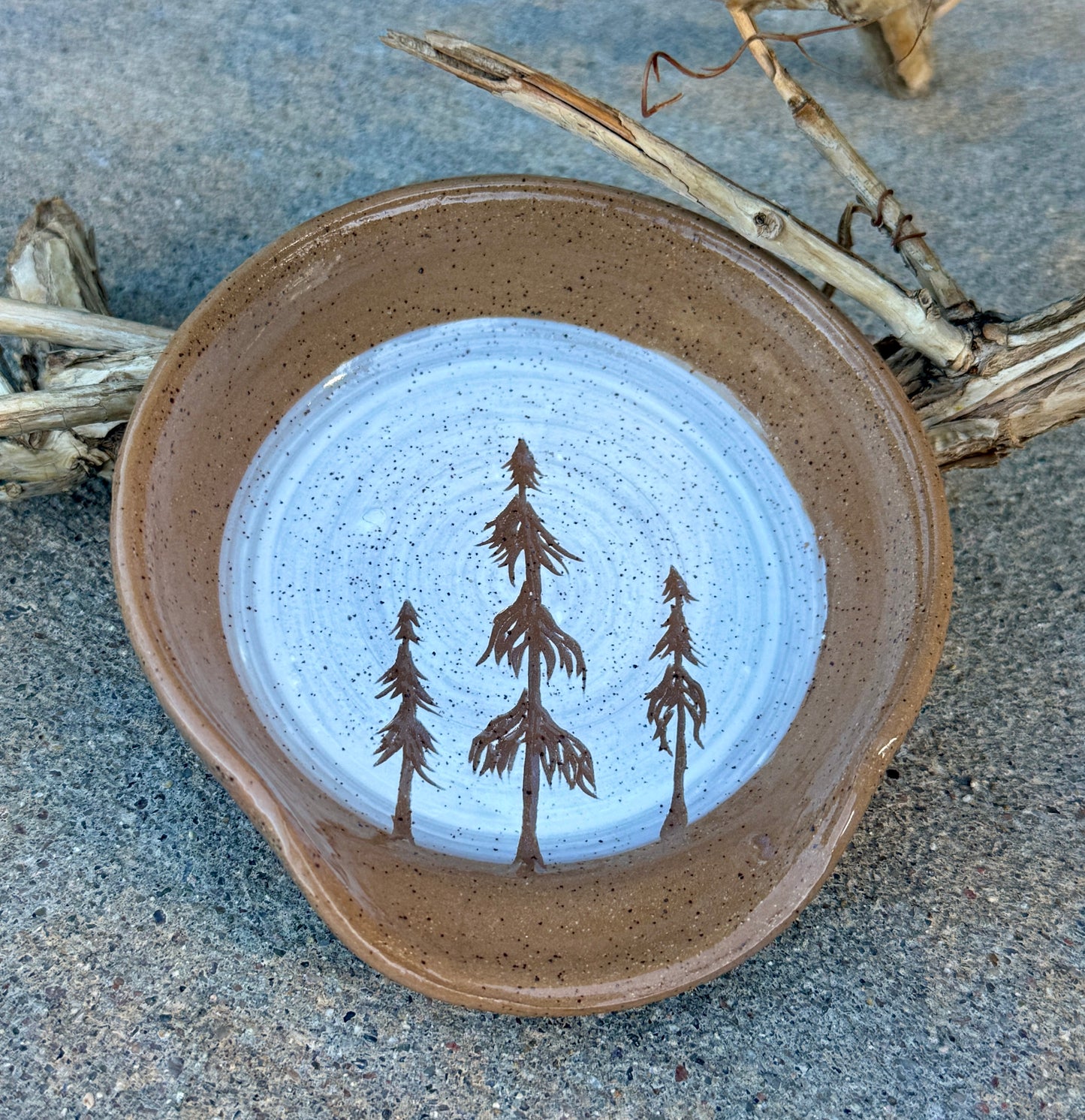 Three Trees Spoonrest - Natural 1