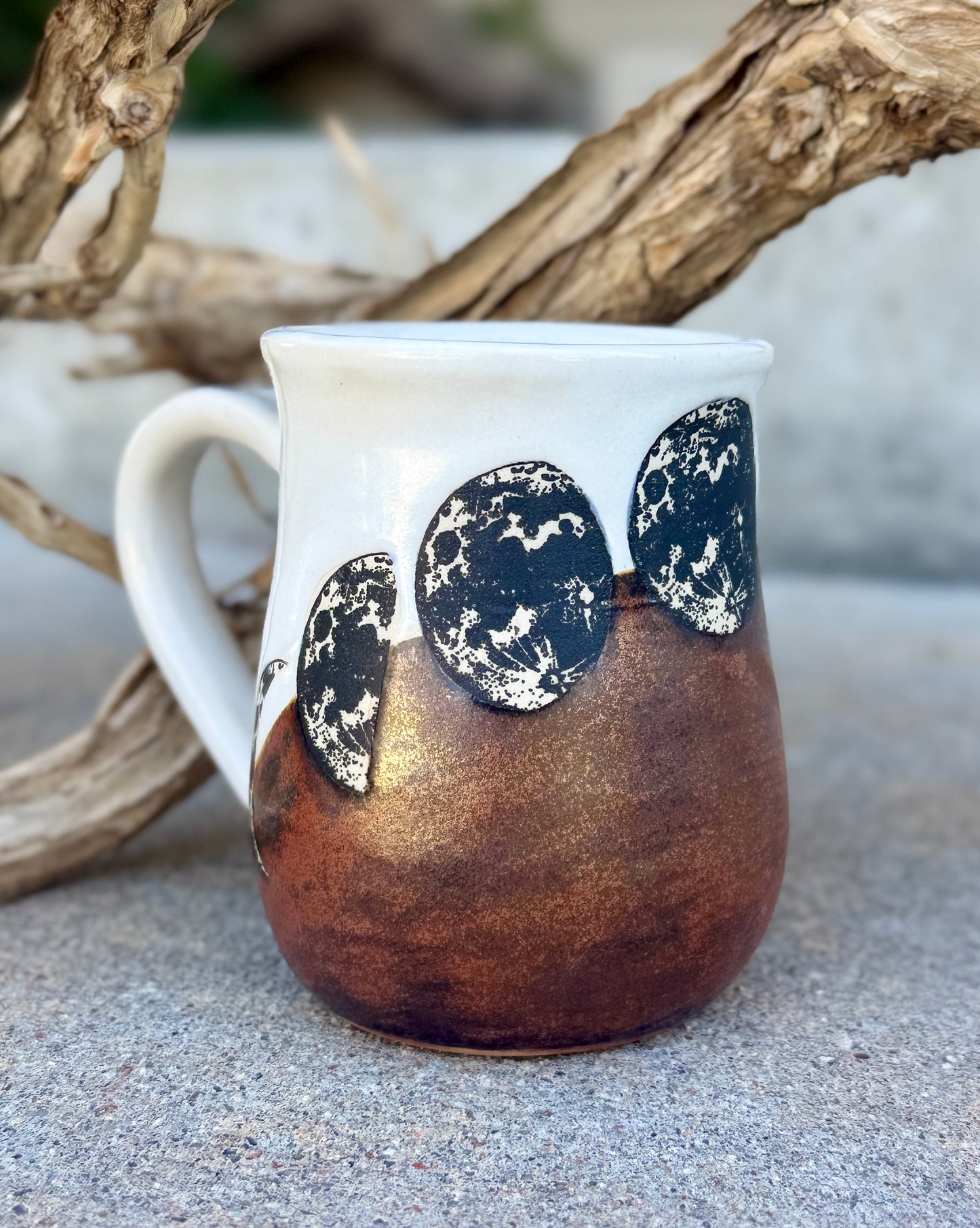 Copper Moon Phases Mug